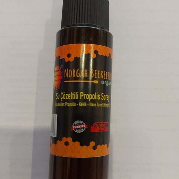 su çözeltili  propolis sprey